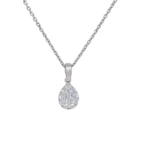 floating diamond luxe necklace