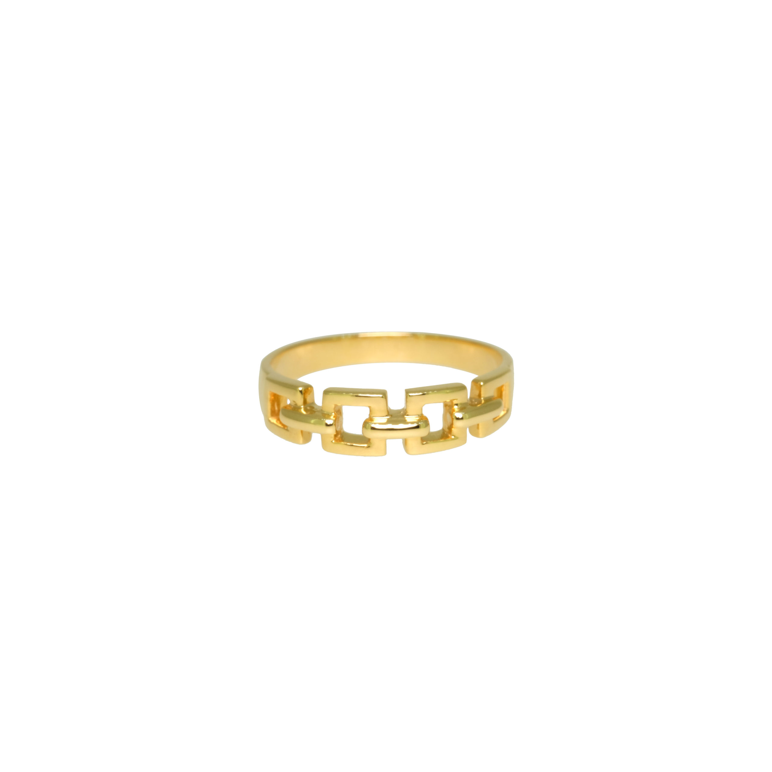 Suki Jewelry | Bold Square Link Ring
