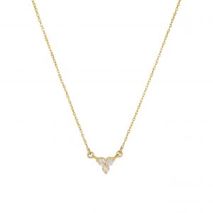 Diamond Triad Necklace