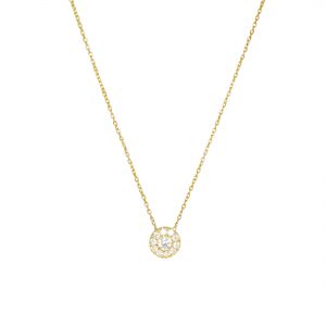 Flat Disco Necklace