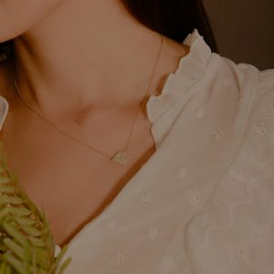 Cheri Starburst Heart Necklace