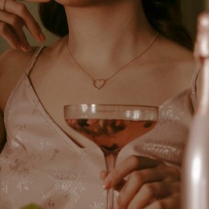 Jolie Open Heart Necklace