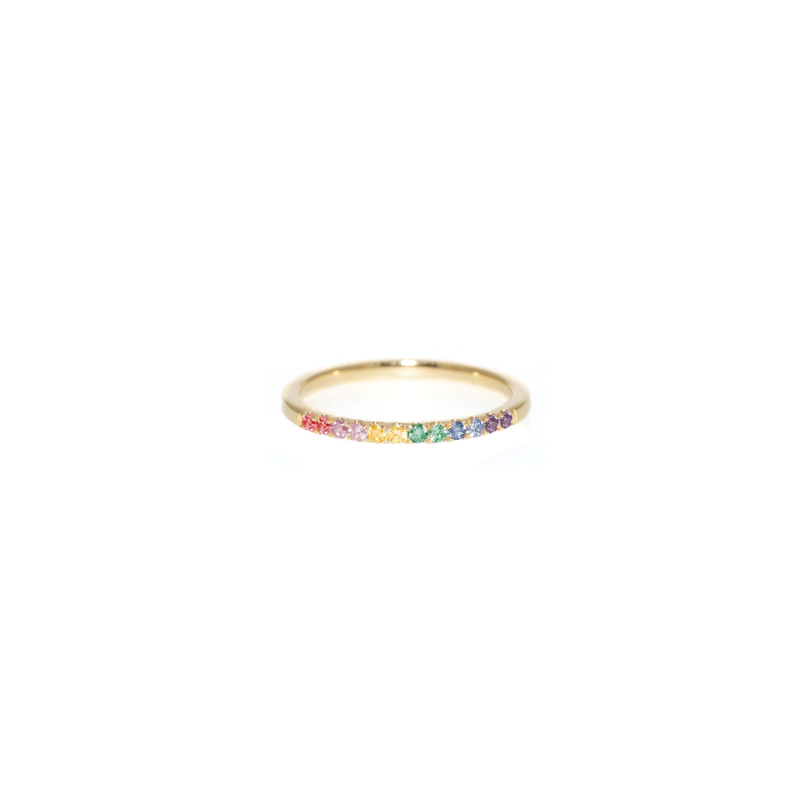 Suki Jewelry | Ultra Fine Technicolor Ring