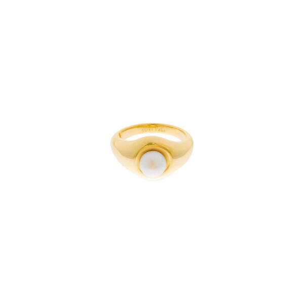 Suki Jewelry | Ari Pearl Signet Ring