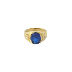 Gugu Baul Ring (Blue Sapphire)