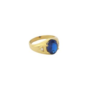 Gugu Baul Ring (Blue Sapphire)