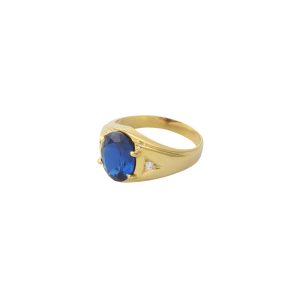 Gugu Baul Ring (Blue Sapphire)